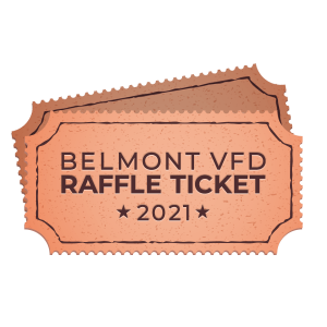 Belmont VFD 2021 Raffle Ticket