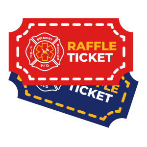 Belmont VFD Raffle Ticket 2025