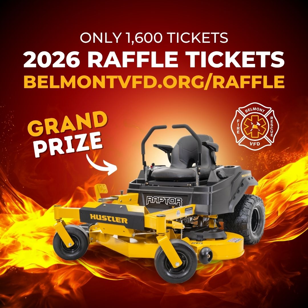 BelmontVFD Raffle Tickets - Buy Yours for the 2026 Raffle