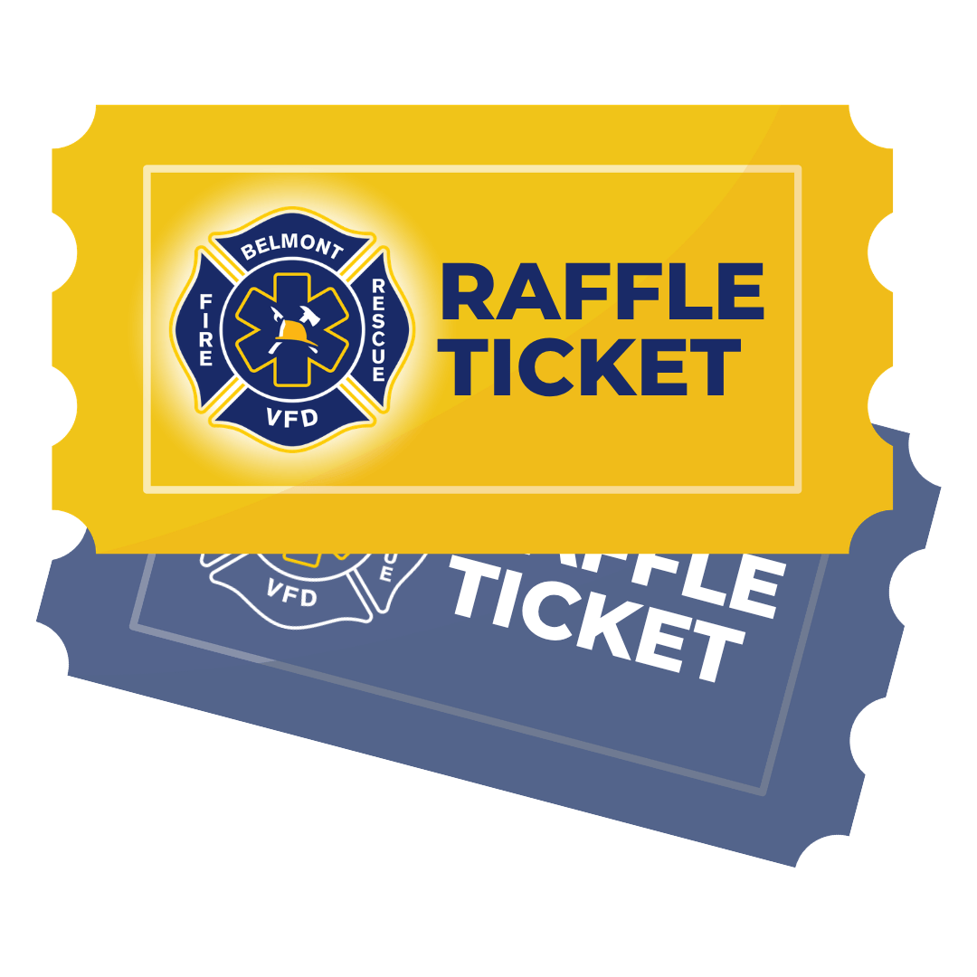 Belmont VFD 2026 Raffle Ticket