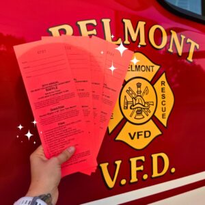 Belmont VFD 2026 Raffle Tickets Are Here!